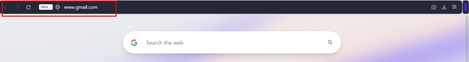 5. Go to "www.gmail.com" then log in your gmail account